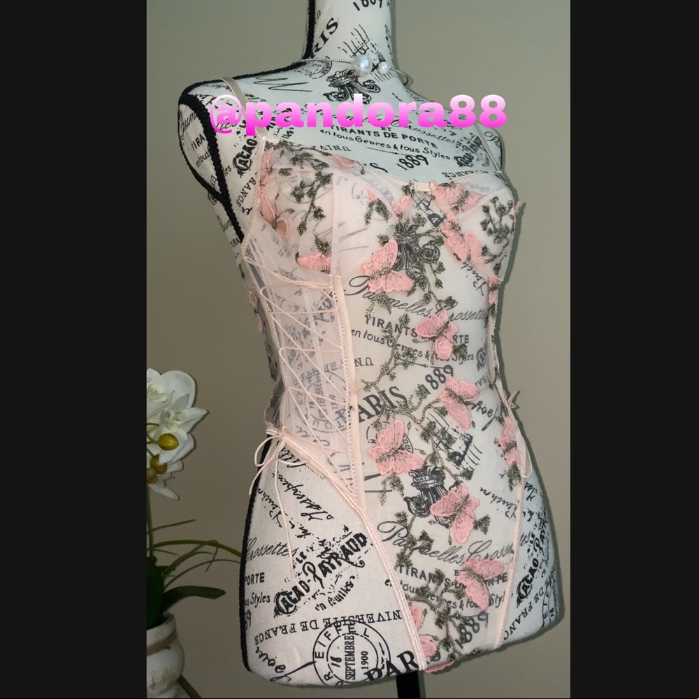 Butterfly fairy sexy teddy lace valentines - Picture 4 of 10